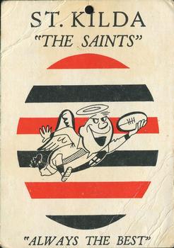 1968 Scanlens VFL Series B - Mascots #NNO St. Kilda Saints Mascot Front